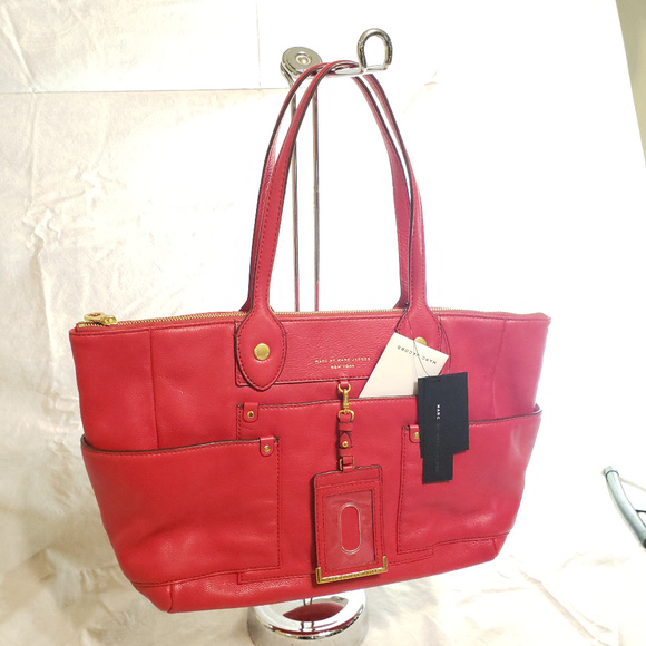 💟Host Pick💟 NWT Marc Jacob Pebble Leather Tote - Picture 1 of 8